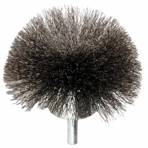 WEILER 10041 Flared End Brush Steel 3 Inch 16000 Rpm | AC9KGT 3H689