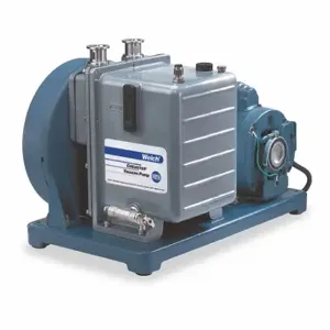 WELCH 1402N-01 Vacuum Pump, 0.5 hp, 1 Phase, 115/230VAC, 5.6 cfm Free Air Displacement, Oil | CU9UYZ 6D735