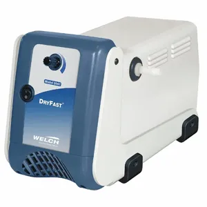 WELCH 2034B-01 Vacuum Pump, 1/5 hp Output Power, 0.9 cfm Free Air Displacement | CU9UZH 5JMT2