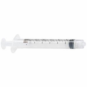 WELLER M3LLASSM Dosierspritze, 3 ml, Luer-Lock-Anschluss, durchscheinend, 20 Stück | CU9VAN 24J057