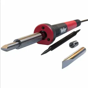 WELLER WLIRPK8012A Corded Soldering Iron Kit, 80 W, 880 Deg.F to 900 Deg.F, Chisel Tip, 0.375 Inch Tip Width | CN2QWX SPG80L / 5JH70