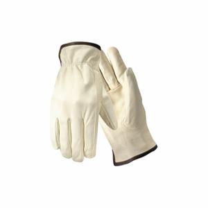 WELLS LAMONT Y0769L Gloves, Goatskin, Keystone Driver, PK 12 | CU9VHU 378N16