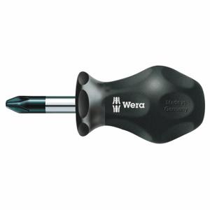 WERA TOOLS 05008850001 General Purpose Phillips Screwdriver, #1 Tip Size, 3 Inch Overall Length | CU9VNW 56HN55