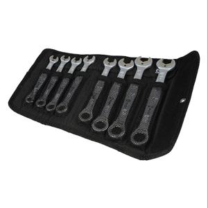 WERA TOOLS 05020012055 Ratcheting Combination Wrench Set, Sae, Pack Of 8 | CV6XYY