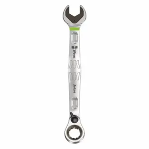 WERA TOOLS 05020073001 Combination Wrench, Alloy Steel, 45/64 Inch Head Size, 9 1/8 Inch Overall Length, Offset | CU9VMA 483F93