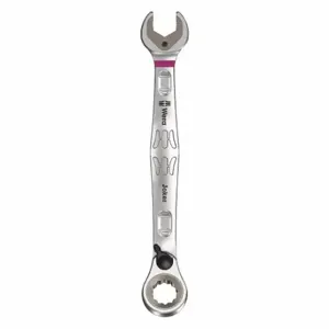 WERA TOOLS 05020079001 Combination Wrench, Alloy Steel, 9/16 Inch Head Size, 7 1/4 Inch Overall Length, Offset | CU9VMG 483F99