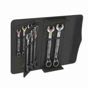 WERA TOOLS 05020091001 Combination Wrench Set, Alloy Steel, Nickel Chrome, 11 Tools | CU9VLH 483G06