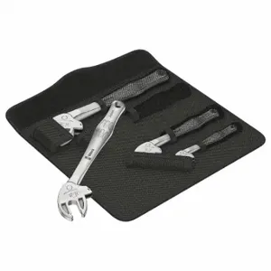 WERA TOOLS 05020110001 Spanner Wrench 4Pc Set, Steel, Satin Chrome | CU9VWF 786XY0