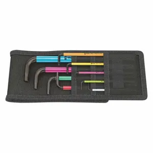 WERA TOOLS 05022639001 Hex Key Set, L | CU9VML 483F62