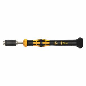 WERA TOOLS 05074810001 Pre-Set Torque Screwdriver, Preset Primary Scale Increments, 0.02 To 0.11N-M, Click-Type | CU9VVW 483G60