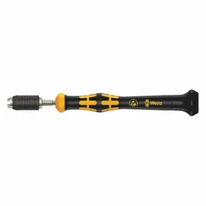 WERA TOOLS 05074810001 Pre-Set Torque Screwdriver, Preset Primary Scale Increments, 0.02 To 0.11N-M, Click-Type | CU9VVW 483G60