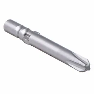 WERA TOOLS 05135285001 Power Bit, #0 Fastening Tool Tip Size, 2 3/8 Inch Bit Length, 4 mm Hex Shank Size, 10 PK | CU9VPT 30GE13