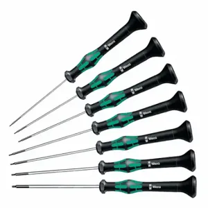 WERA TOOLS 05345273001 Precision Screwdriver Set | CU9VTG 6AAP2