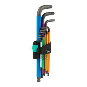 WERA TOOLS 05022089055 Multicolor L-Key Hexdriver Set, Metric, Pack Of 9 | CV6RZX