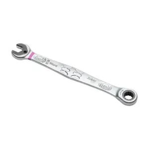 WERA TOOLS 05073268055 Ratcheting Combination Wrench, 8mm, Special Nut Holding Feature And Fine Tooth Ratchet | CV6XYC