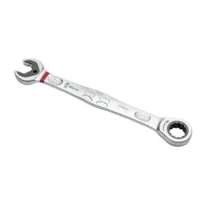 WERA TOOLS 05073277055 Ratcheting Combination Wrench, 17mm, Special Nut Holding Feature And Fine Tooth Ratchet | CV6XYL