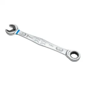 WERA TOOLS 05073279055 Ratcheting Combination Wrench, 19mm, Special Nut Holding Feature And Fine Tooth Ratchet | CV6XYN