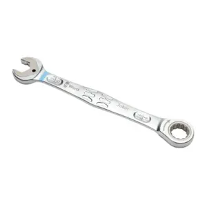 WERA TOOLS 05073286055 Ratcheting Combination Wrench, 11/16 Inch Size, Special Nut Holding Feature And Fine Tooth | CV6XYW