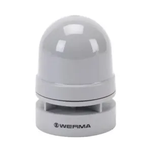 WERMA 16070074 Audible Signal Horn, 95 Db At 1m, 4 Khz Tone Frequency, Continuous/Pulse Tone, 12 VAC/VDC | CV6TAK