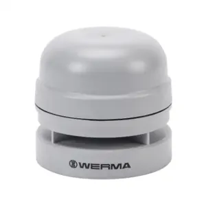 WERMA 16170060 Audible Signal Horn, 110 Db At 1m, 3.3 Khz Tone Frequency, Selectable Tone, 115-230 VAC | CV6TAM