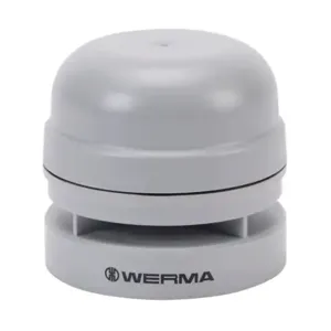 WERMA 16170070 Audible Signal Horn, 110 Db At 1m, 3.3 Khz Tone Frequency, Selectable Tone, 12/24 VAC/VDC | CV6TAN