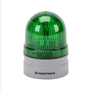 WERMA 26022075 LED Industrial Signal Beacon, 62mm, Green, Double Flash Or Evs Flashing, IP66 | CV6MFA