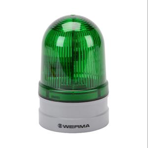 WERMA 26122060 LED-Industriesignalleuchte, 85 mm, grün, Doppelblitz oder Evs-Blinken, IP66 | CV6MGF
