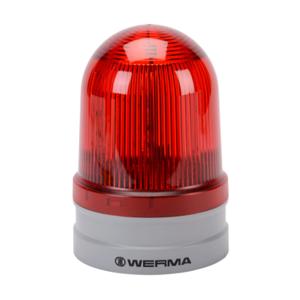 WERMA 26211060 LED-Industriesignalleuchte, 120 mm, rot, permanent oder blinkend, IP66, modulare Montage | CV6MHG