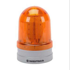 WERMA 26234060 LED-Industriesignalleuchte, 120 mm, gelb, drehbar, IP66, modulare Montage, 115–230 VAC | CV6MHZ