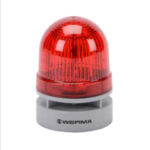 WERMA 46011074 Akustisch-visuelle LED-Signalleuchte, 95 dB auf 1 m, Dauer-/Impulston | CV6MJQ
