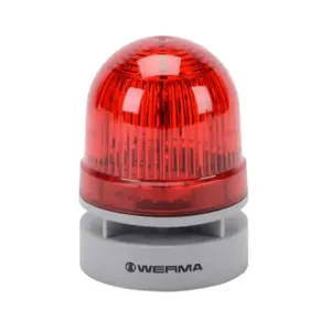 WERMA 46011074 LED Audible-Visual Signal Beacon, 95 Db At 1m, Continuous/Pulse Tone | CV6MJQ