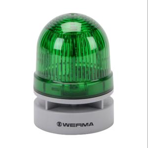 WERMA 46021060 Akustisch-visuelle LED-Signalleuchte, 95 dB auf 1 m, Dauer-/Impulston | CV6MJW