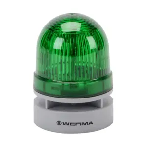 WERMA 46021060 LED Audible-Visual Signal Beacon, 95 Db At 1m, Continuous/Pulse Tone | CV6MJW