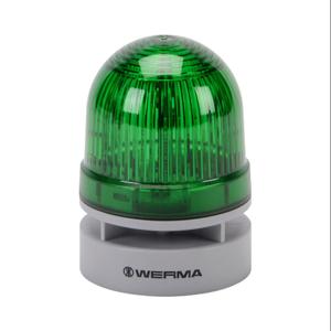WERMA 46022074 Akustisch-visuelle LED-Signalleuchte, 95 dB auf 1 m, Dauer-/Impulston | CV6MKA