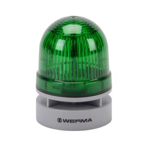 WERMA 46022075 Akustisch-visuelle LED-Signalleuchte, 95 dB auf 1 m, Dauer-/Impulston | CV6MKB