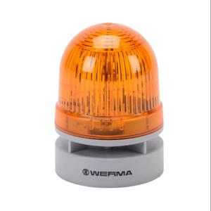 WERMA 46032075 LED Audible-Visual Signal Beacon, 95 Db At 1m, Continuous/Pulse Tone | CV6MKH