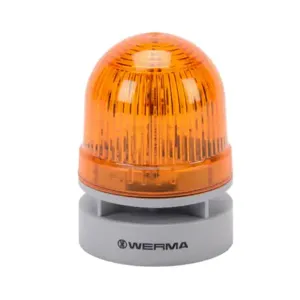 WERMA 46032075 LED Audible-Visual Signal Beacon, 95 Db At 1m, Continuous/Pulse Tone | CV6MKH