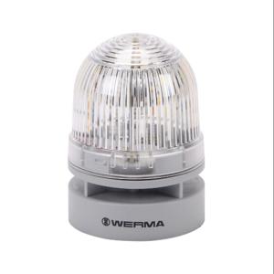 WERMA 46041074 LED Audible-Visual Signal Beacon, 95 Db At 1m, Continuous/Pulse Tone | CV6MKK