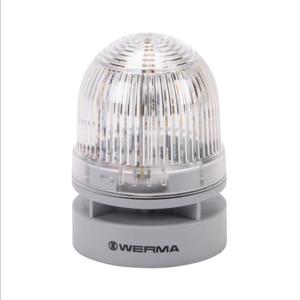 WERMA 46041075 LED Audible-Visual Signal Beacon, 95 Db At 1m, Continuous/Pulse Tone | CV6MKL