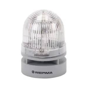 WERMA 46041075 LED Audible-Visual Signal Beacon, 95 Db At 1m, Continuous/Pulse Tone | CV6MKL