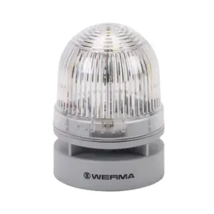 WERMA 46042074 LED Audible-Visual Signal Beacon, 95 Db At 1m, Continuous/Pulse Tone | CV6MKN