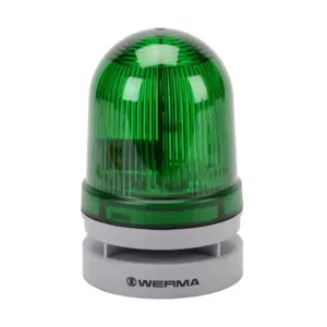 WERMA 46122070 LED Audible-Visual Signal Beacon, 110 Db At 1m, Selectable Tone | CV6MLE