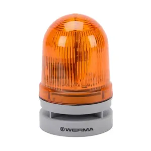 WERMA 46132060 LED Audible-Visual Signal Beacon, 110 Db At 1m, Selectable Tone | CV6MLH