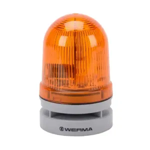 WERMA 46132070 LED Audible-Visual Signal Beacon, 110 Db At 1m, Selectable Tone | CV6MLJ