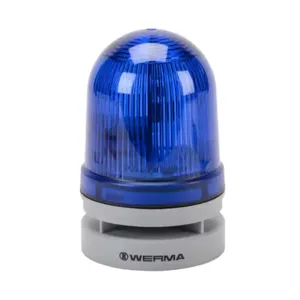 WERMA 46152060 LED Audible-Visual Signal Beacon, 110 Db At 1m, Selectable Tone | CV6MLR