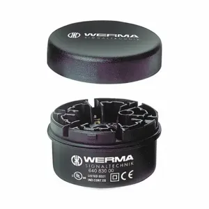 WERMA 640-800-00 Stack Light Terminal Element Black | AD9CAW 4PDK8