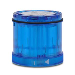WERMA 64150000 Glühlichtelement, 70 mm Durchmesser, blau, Dauerlichtfunktion, 12-240 VAC/VDC | CV6PFC