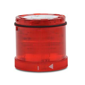 WERMA 64310067 Tower Light Module Flashing, 115VAC, Red, Pulse, 70 mm Dia, 12, Xenon | CU9WAC 452T46