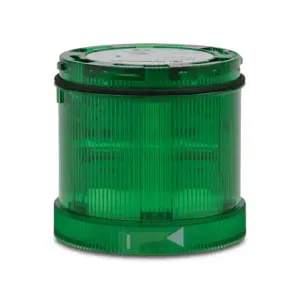 WERMA 64320067 Tower Light Module Flashing, 115VAC, Green, Pulse, 70 mm Dia, 12, Xenon | CU9WAB 452T47