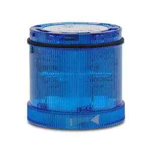 WERMA 64350067 Tower Light Module Flashing, 115VAC, Blue, Pulse, 70 mm Dia, 12, Xenon | CU9VZZ 452T50